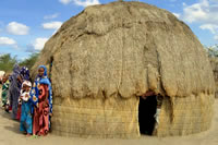 Somali family and manyatta